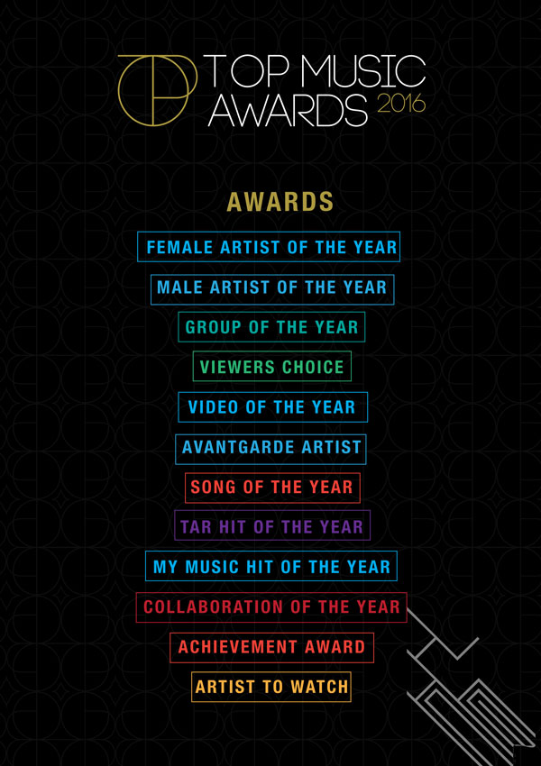 Top Music Awards - Awards